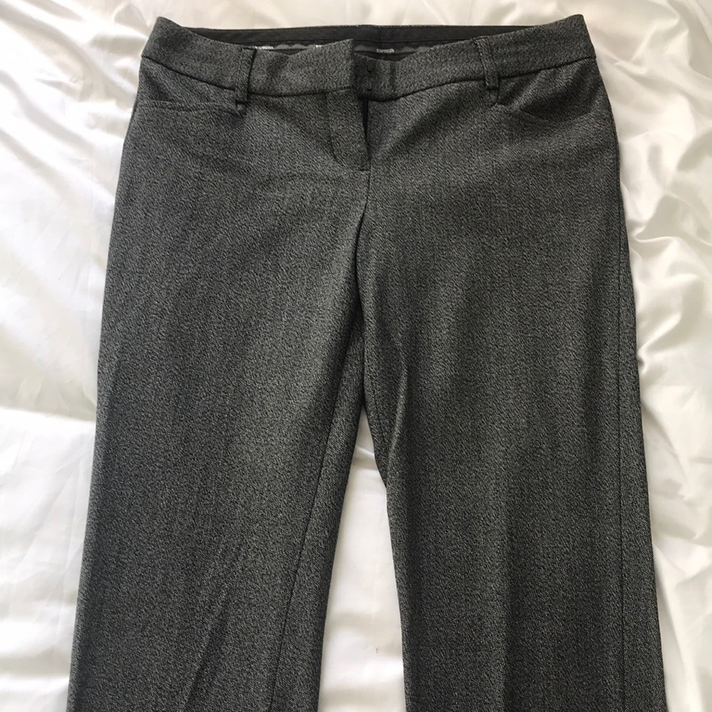 heather grey business pants